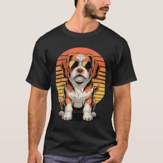 T-shirt Cool proud cavachon men women vintage dog lovers