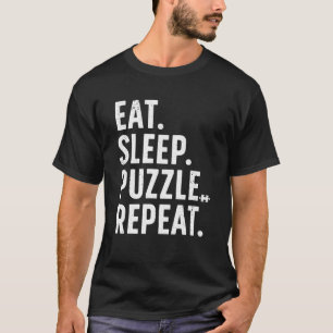 T-shirt Cool Puzzle Design Pour Hommes Femmes Jigsaw Puzzl