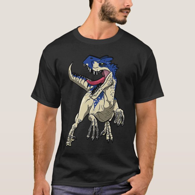 T-shirt Cool Raptor Dinosaur  for Velociraptor & Raptors (Devant)