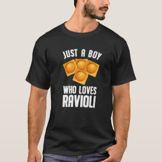 T-shirt Cool Ravioli Design Pour Garçons Hommes Ravioli Pa