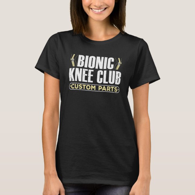 T-shirt Cool Remplacement Du Genou Pour Hommes Femmes Chir (Devant)