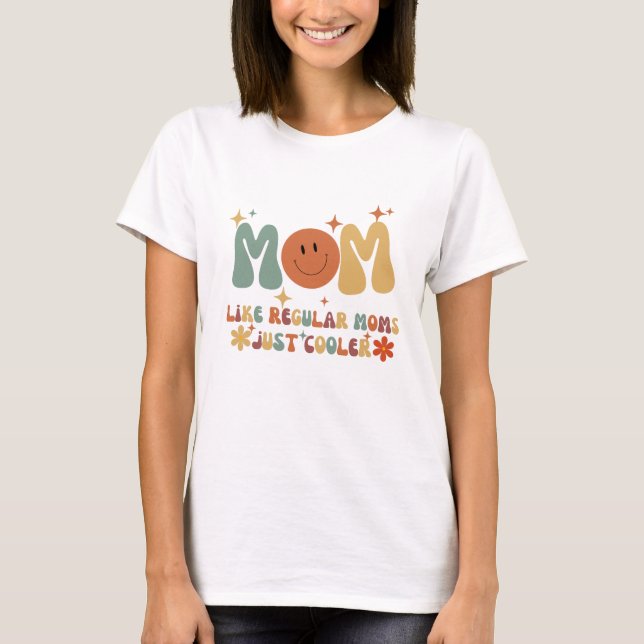 T-shirt Cool Retro Mom - Fête des Mères amusante Chemise c (Devant)