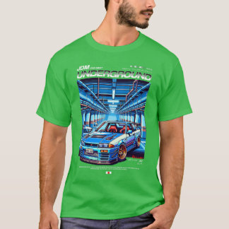 T-shirt Cool Retro Vintage japonais JDM Tokyo Japan Drift
