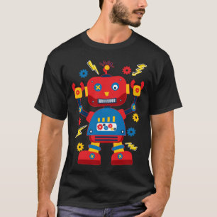 T-shirt Cool Robotique Ingénieur Robot Kids
