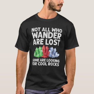 T-shirt Cool Rock Collector Art Pour Hommes Femmes Géologi