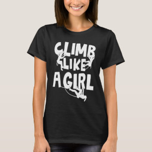 T-shirt Cool Rock Escalade Pour Hommes Femmes Mountain Cli