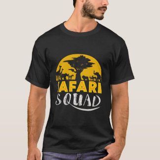 T-shirt Cool Safari Squad Funny South Africa Wildlife Grou