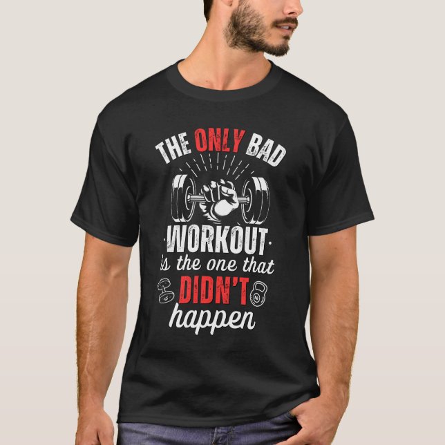 T-shirt Cool salle de gym - chemise homme, fitness - chemi (Devant)