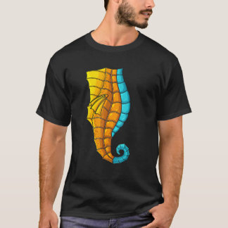 T-shirt Cool sans tête Hippocampe Halloween Costume Funny