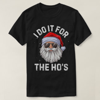 T-shirt Cool Santa Funny Christmas Design