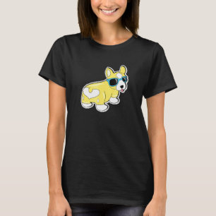 T-shirt Cool Shades Corgi Butt Chien