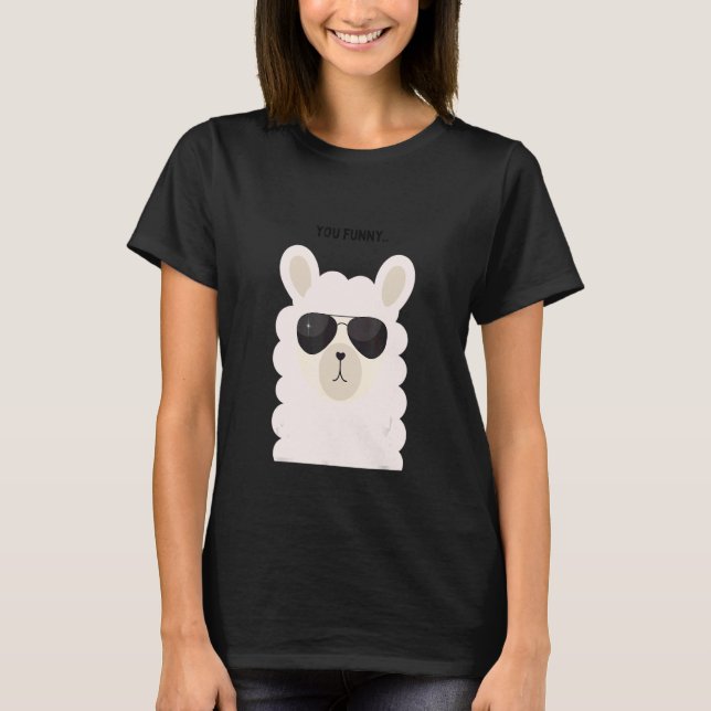 T-shirt cool  sheep gentle cute sheep for animal (Devant)