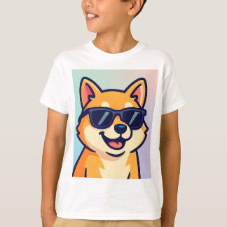 T-shirt cool Shiba Meme pour les enfants