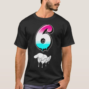 T-shirt Cool Six Seven 6 7 Mème Costume Slang Gen Alpha Ma