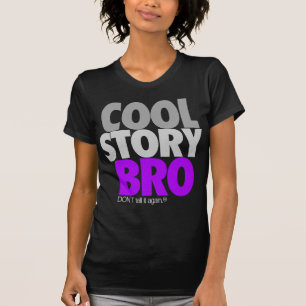 T-shirt Cool Story Bro (violet)