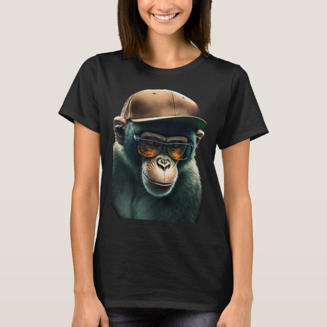 T-shirt Cool Street Wear Chimp (Devant)