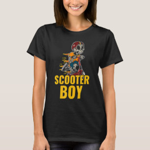 T-shirt Cool Stunt Trick Scooter Garçon