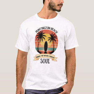 T-shirt Cool surf dire Tropical Sunset Ocean graphique