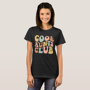 T-shirt Cool Tante Club Fête Des Mères Pour La Tante Amusa