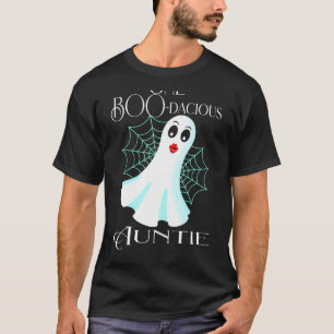 T-shirt Cool Tante Halloween Costume Fantôme Fou Tante Hal