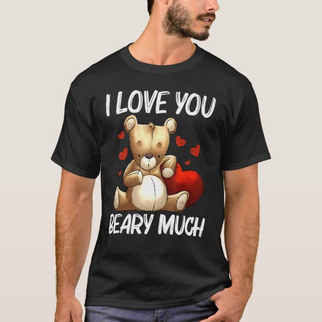 T-shirt Cool Teddy Ours Pour Hommes Femmes Jouet Stuffé Jo (Devant)