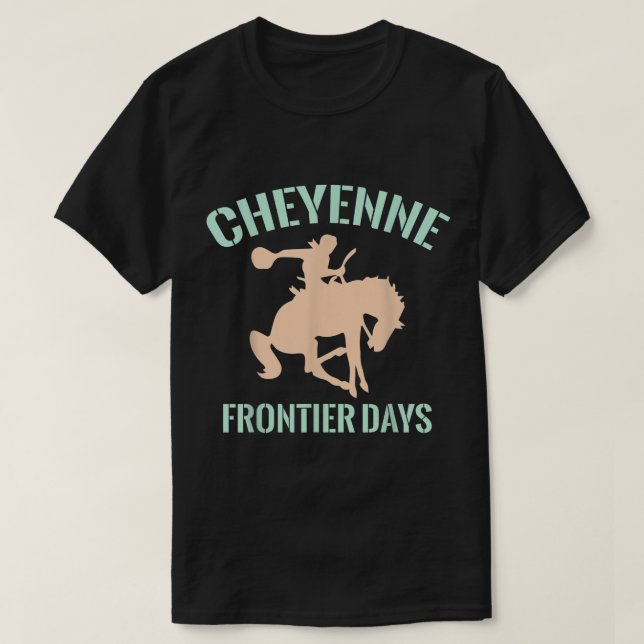 T-shirt Cool Tee - shirts graphiques Cheyenne Frontier Day (Design devant)