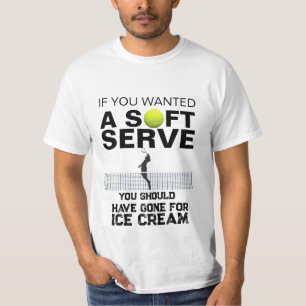 T-shirt Cool Tennis Novelty Tennis Joueur Si je voulais
