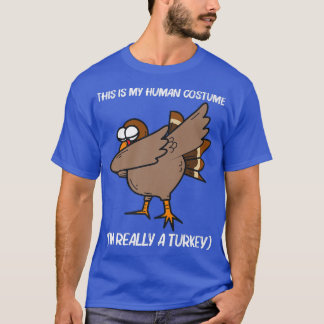 T-shirt Cool Turkey Design For Men Women Forest Wild Anima