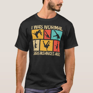 T-shirt Cool Vague Pour Hommes Femmes Hip hop Danse Brea