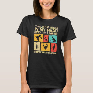 T-shirt Cool Vague Pour Hommes Femmes Hip hop Danse Brea