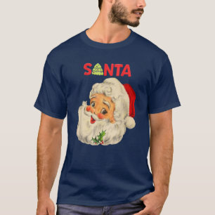 T-shirt Cool Vintage Noël Père Noël