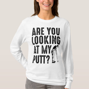 T-shirt Cool Vous Regardez Mon Putt Funny Golf Don Me