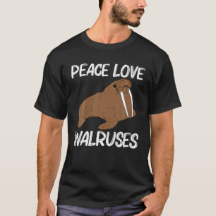T-shirt Cool Walrus Pour Hommes Femmes Pôle Nord Pacifique