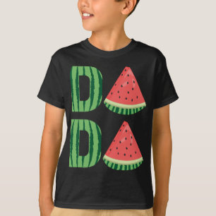 T-shirt Cool Watermelon Dada Funny Papa Famille Vacances S