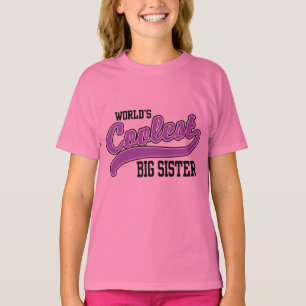 T-shirt Coolest Big Sister