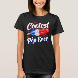 T-shirt Coolest Pop Ever Popsicle  Retro Bomb 4th Of July