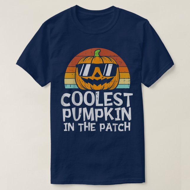 T-shirt Coolest Pumkin (Design devant)
