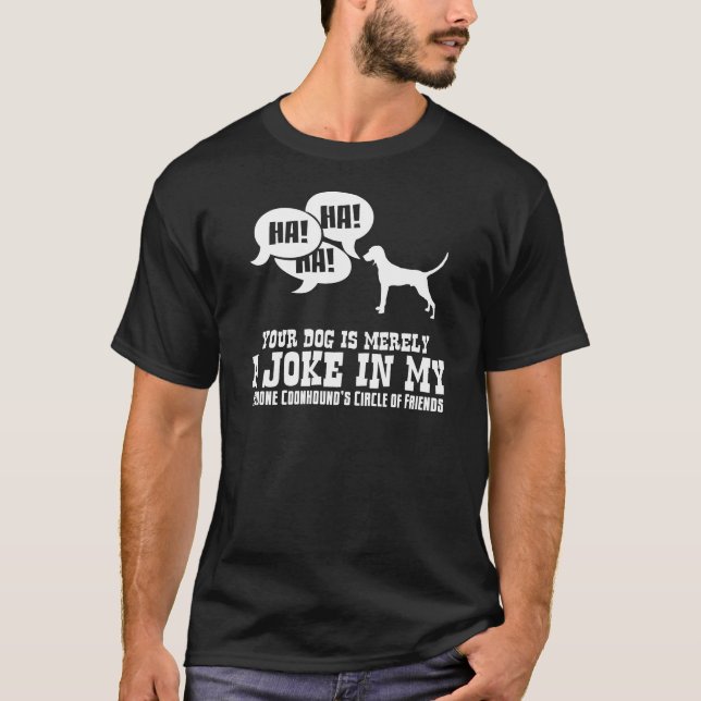 T-shirt Coonhound de Redbone (Devant)
