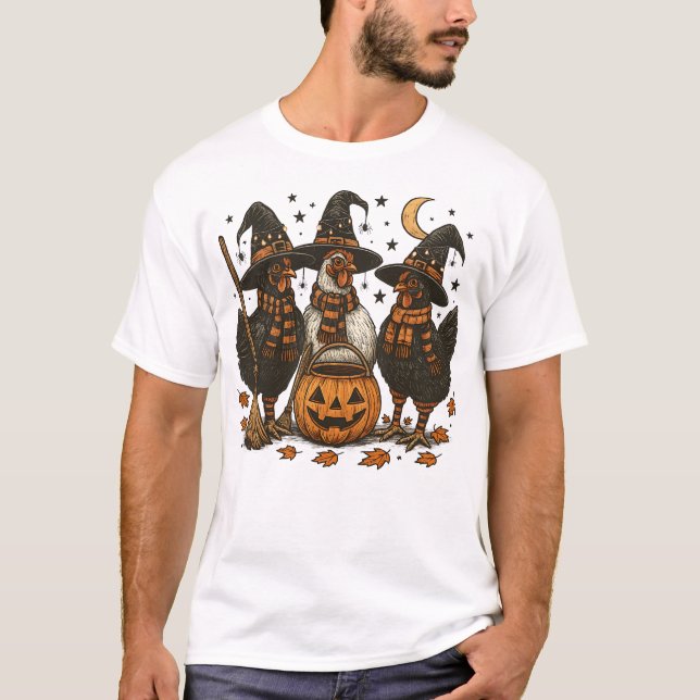 T-shirt Coop éffrayant (Devant)