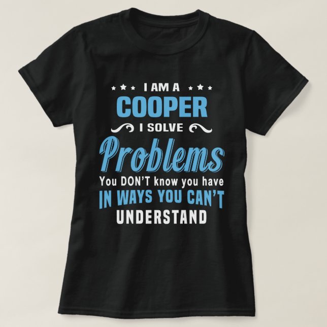 T-shirt Cooper (Design devant)