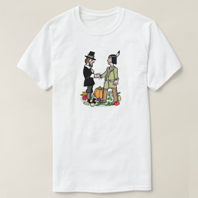 T-shirt Coopération des pèlerins indiens (Design devant)