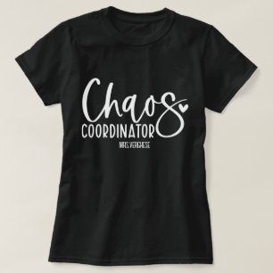 T-shirt Coordinateur du Chaos Enseignant