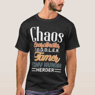 T-shirt Coordinateur du Chaos tamiseur de tout-petit herde