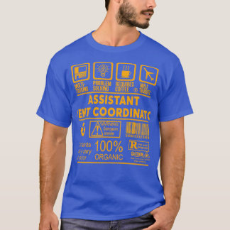 T-SHIRT COORDONNATEUR ASSISTANT ÉVÉNEMENT NICE DESIGN 2017