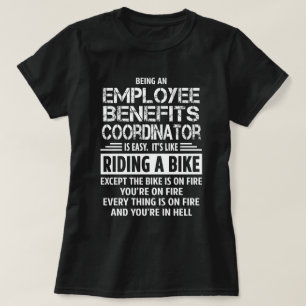 T-shirt Coordonnateur des avantages sociaux des employés