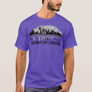 T-shirt Coordonnées GPS de Los Angeles Skyline Dream City