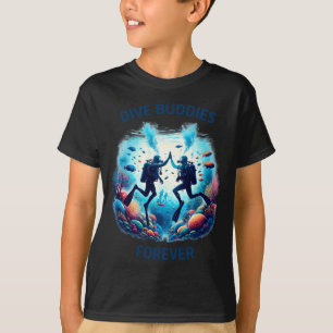 T-shirt Copain de plongée pour homme pour plongée sous-mar