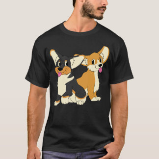 T-shirt Copains de corgi