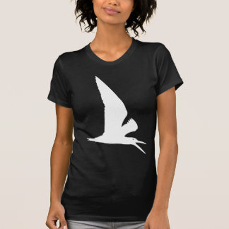 T-shirt Copie blanche d'oiseau d'écumoire