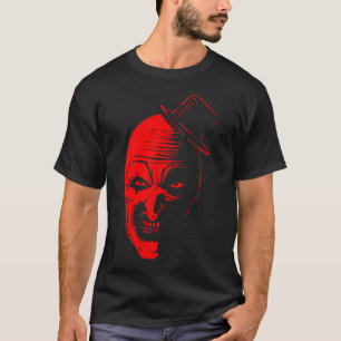 T-shirt Copie de Art le clown rouge sang effrayant